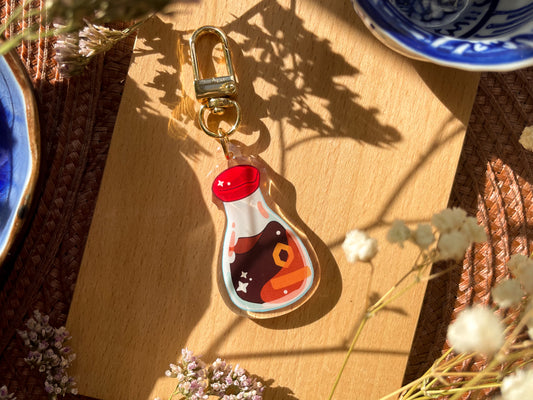 Soy Sauce Acrylic Keychain