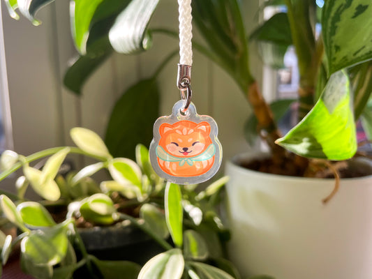 Dog Durama Acrylic Charm