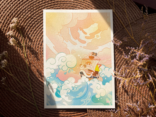 Straw Hat Crew A5 Print