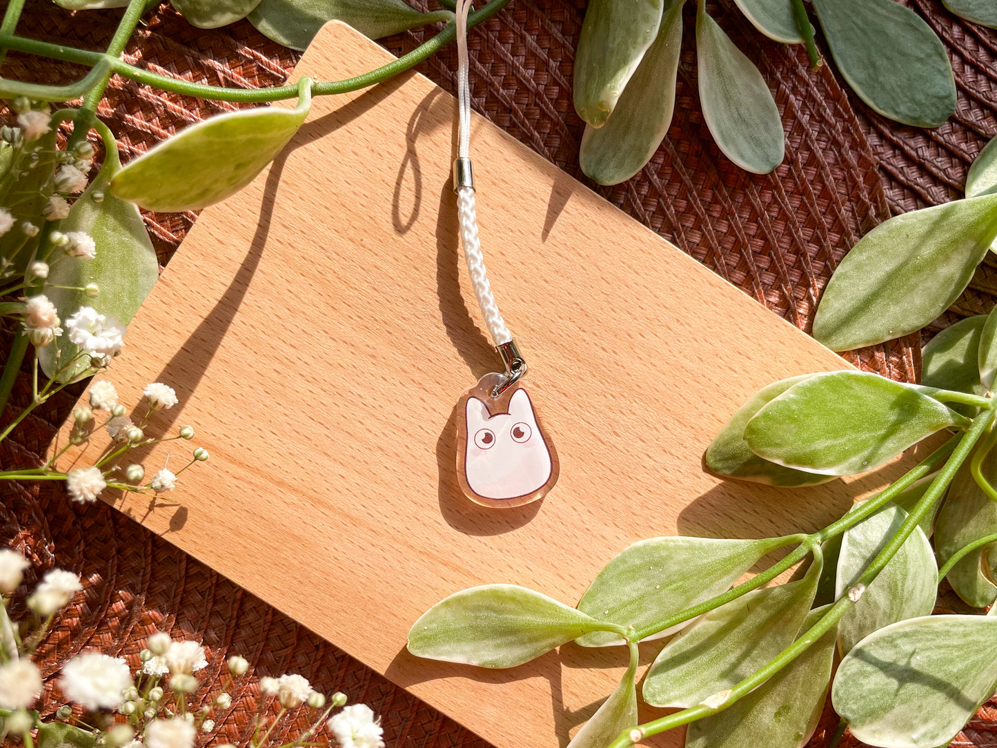 Chibi Totoro Acrylic Charm