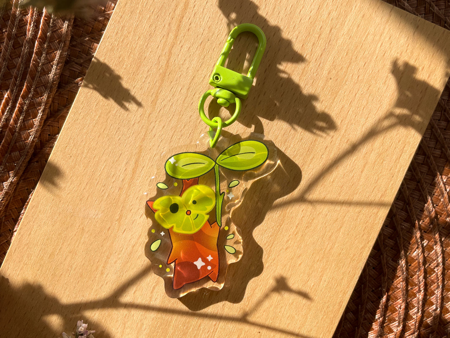 Tall Korok Acrylic Keychain